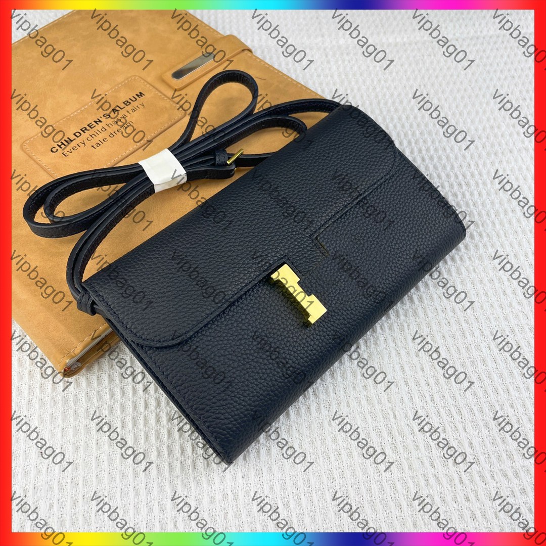 Design bag genuine leather wallet card holder fashionable calf leather wallet women's shoulder bag fashionable flip bag high-quality crossbody bag women's purse