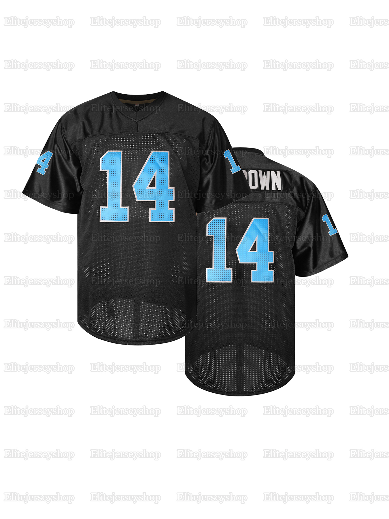 Custom Football Jersey 0 Jahmyr Gibbs 14 Amon-Ra St. Brown Jack Campbell Barry Sanders Jared Goff Jeff Okudah Johnson
