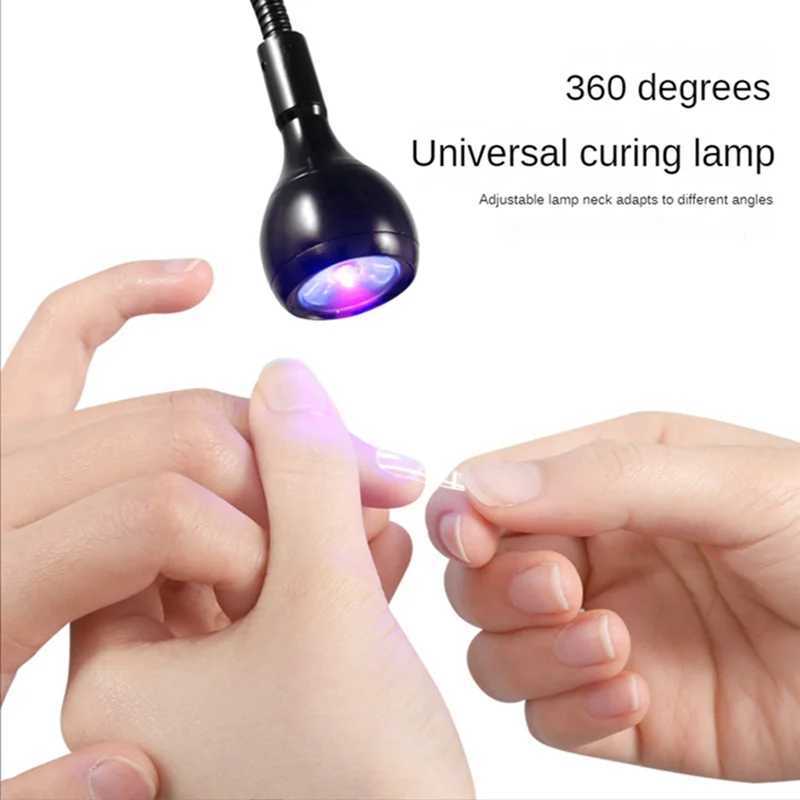 AB08-660Nm Wavelength Red Light Manicure Lamp With High Power 360 UV Curing Phototherapy Machine LED Nail Lamp EU Plug W250513