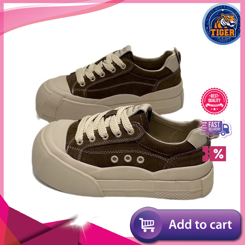 Ddmytiger New Lightweight And Versatile Women S Canvas Casual Thick Bottom Student Shoes Outdoor Shoes