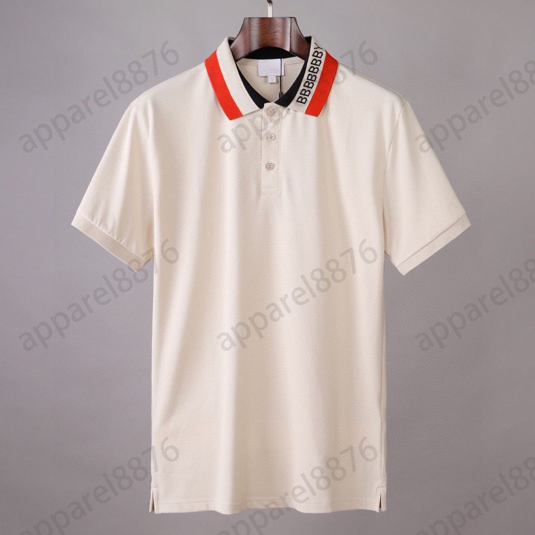 Designer polo men Polos designer t shirt mens t shirt women's tshirt Embroideried Badge Short Sleeve Cotton Casual Tops Summer Outfit S-3XL