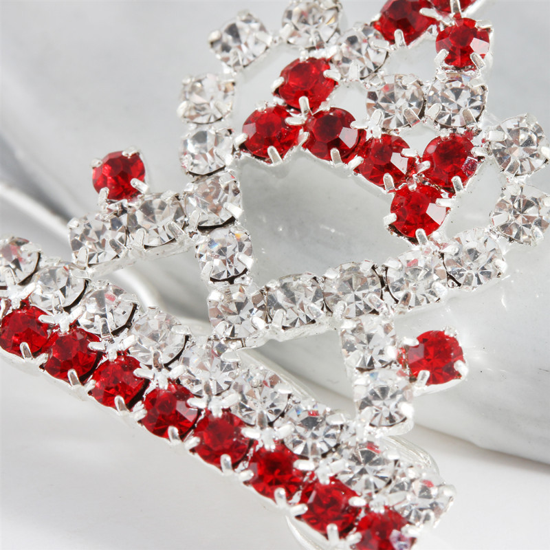 3 Pcs Dog Tiara Crown Hair Clips for Small Dogs Costume Crystal Rhinestone Girls Puppies Barrette Grooming Hair Accessories, Photography Hair Accessor