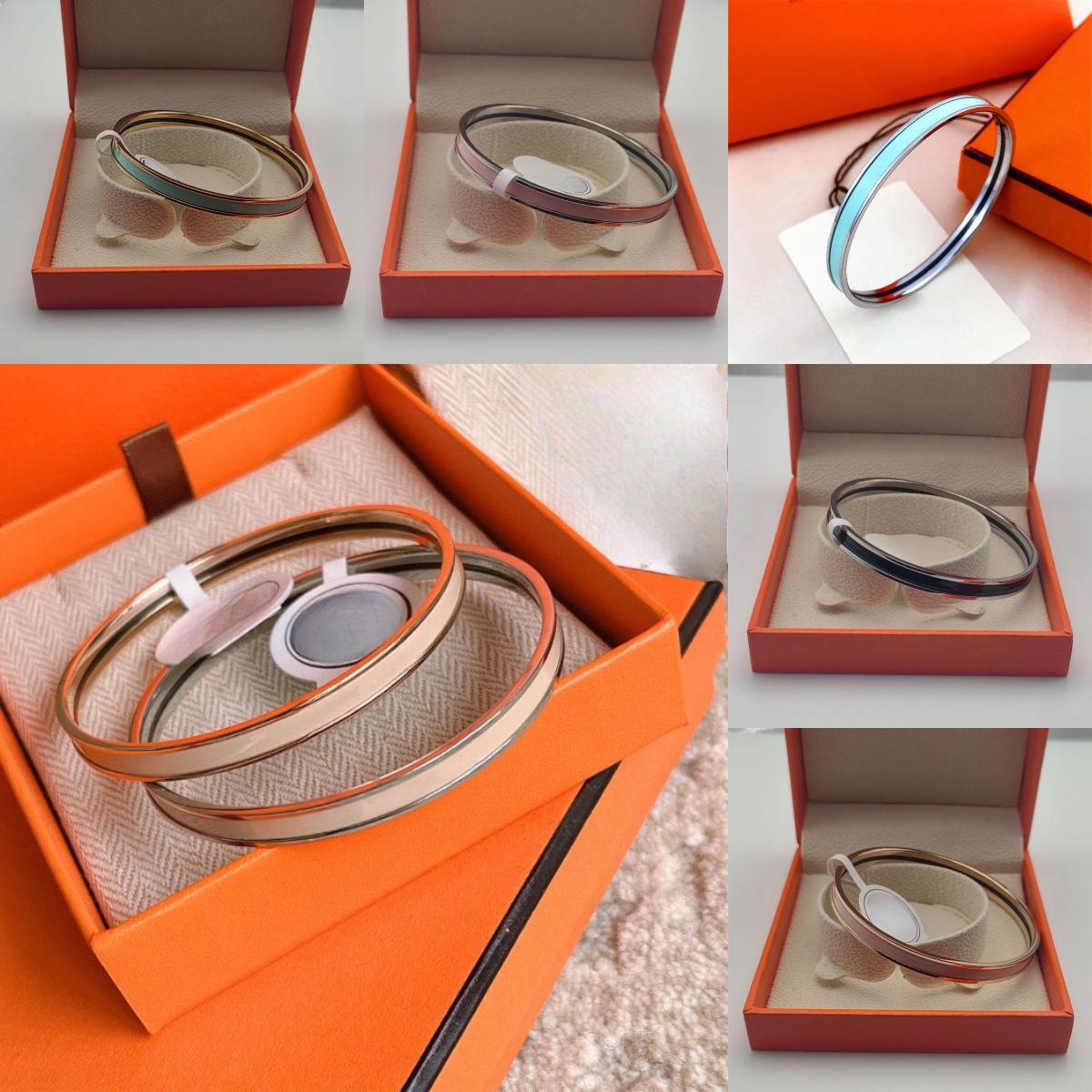bracelet designer women jewelry designer accessories Bohemian Stainless Steel 6mm gold bracelet high quality white bangle bracelet silver bracelet gifts for mom