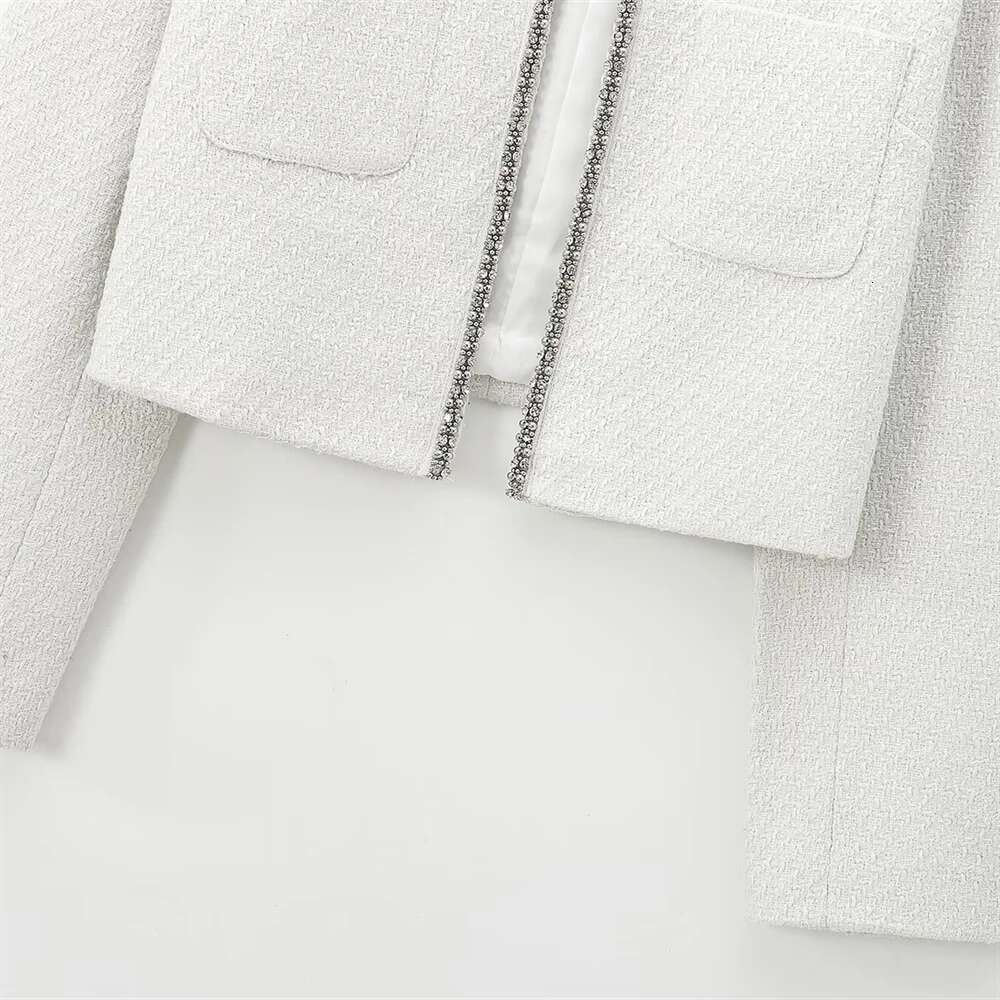 RARF Winter New Product Casual Water Dia Decorative Splicing Loop Veet Coat Women's Short Style