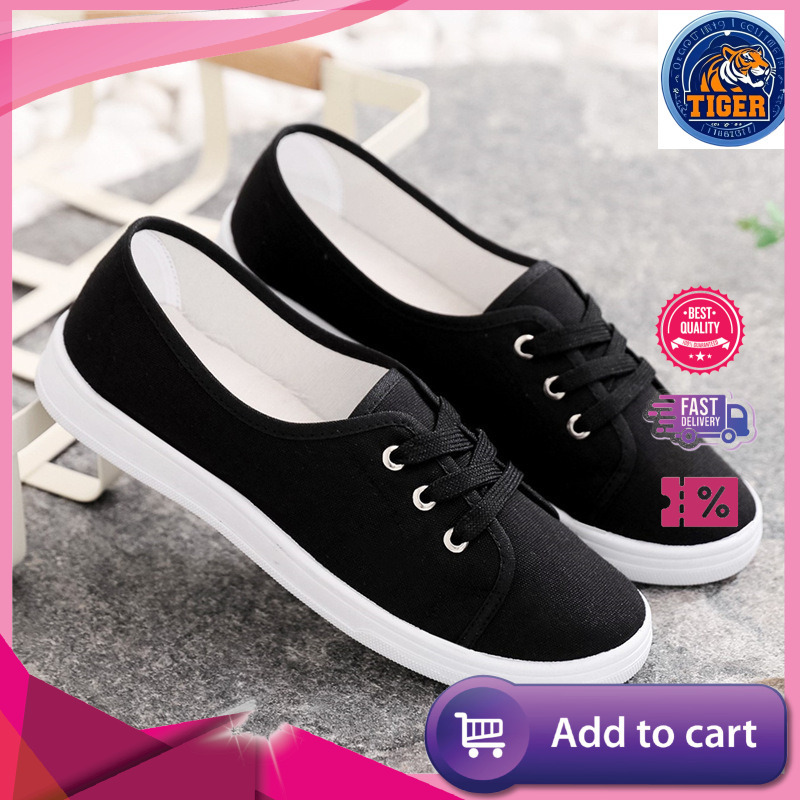 Ddmytiger New White Canvas Women S Board Ulzzang Korean Edition Versatile Summer And Autumn Student Cloth Shoes Outdoor Shoes