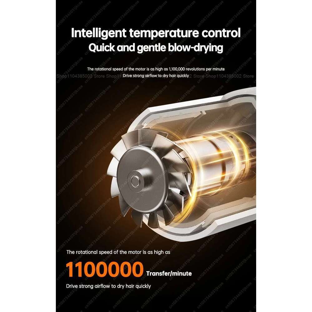 New Professinal Leafless Negative Hair Care Quick Dry Home Powerful Hairdryer Constant 200 Million Anion Blow Dryer