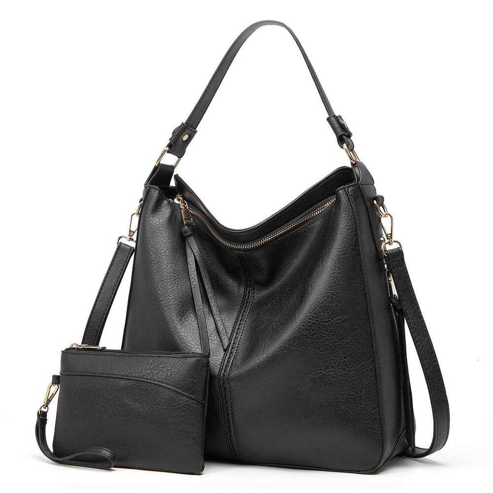 New Simple Tote Handbag Fashion Business Commute Large Capacity European Version Women's Shoulder Messenger Bag