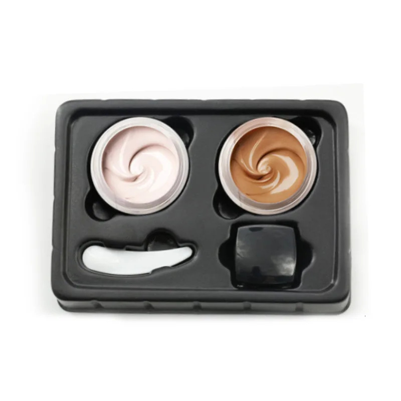 Two-color tattoo concealer waterproof and sweat-proof to cover birthmarks and scars long-lasting concealer foundation cream 250512