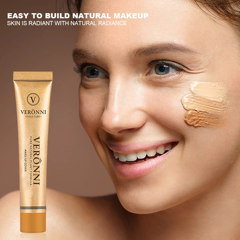 Long-lasting waterproof and sweatproof concealer with natural nude Maquiagem Liquid Concealer Beauty Face Cosmetics Makeup Base 250512