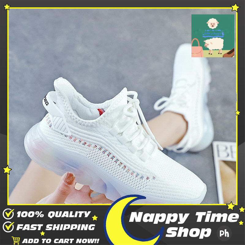 Ddmysheep Ddmysheep New Breathable Casual Jelly Bottom Coconut Student Running Women S Sports Shoes Outdoor