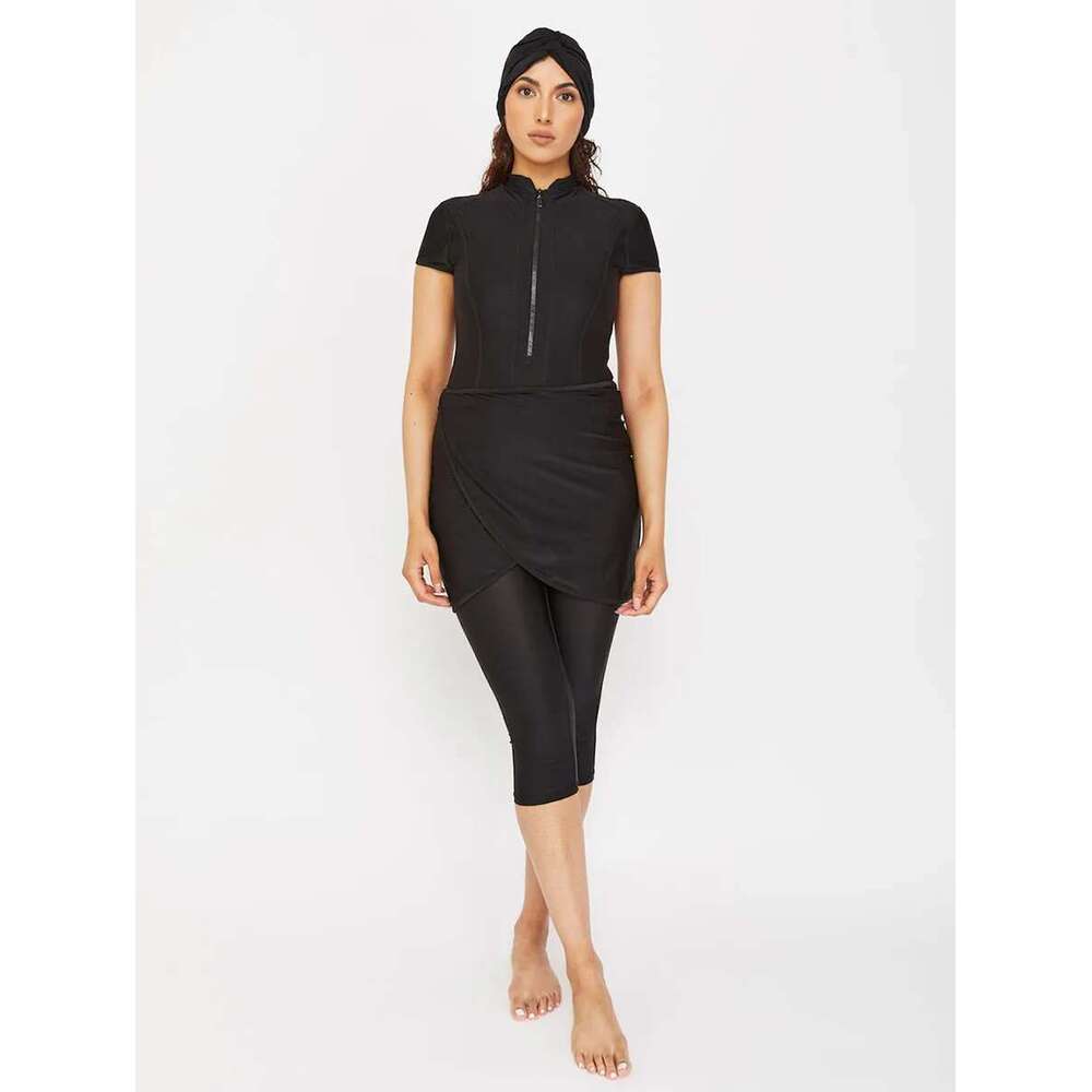 3Pcs New Design Modest Burkini Femmes Muslim Islamic Swimming Suit Swimwear Women Swimsuit