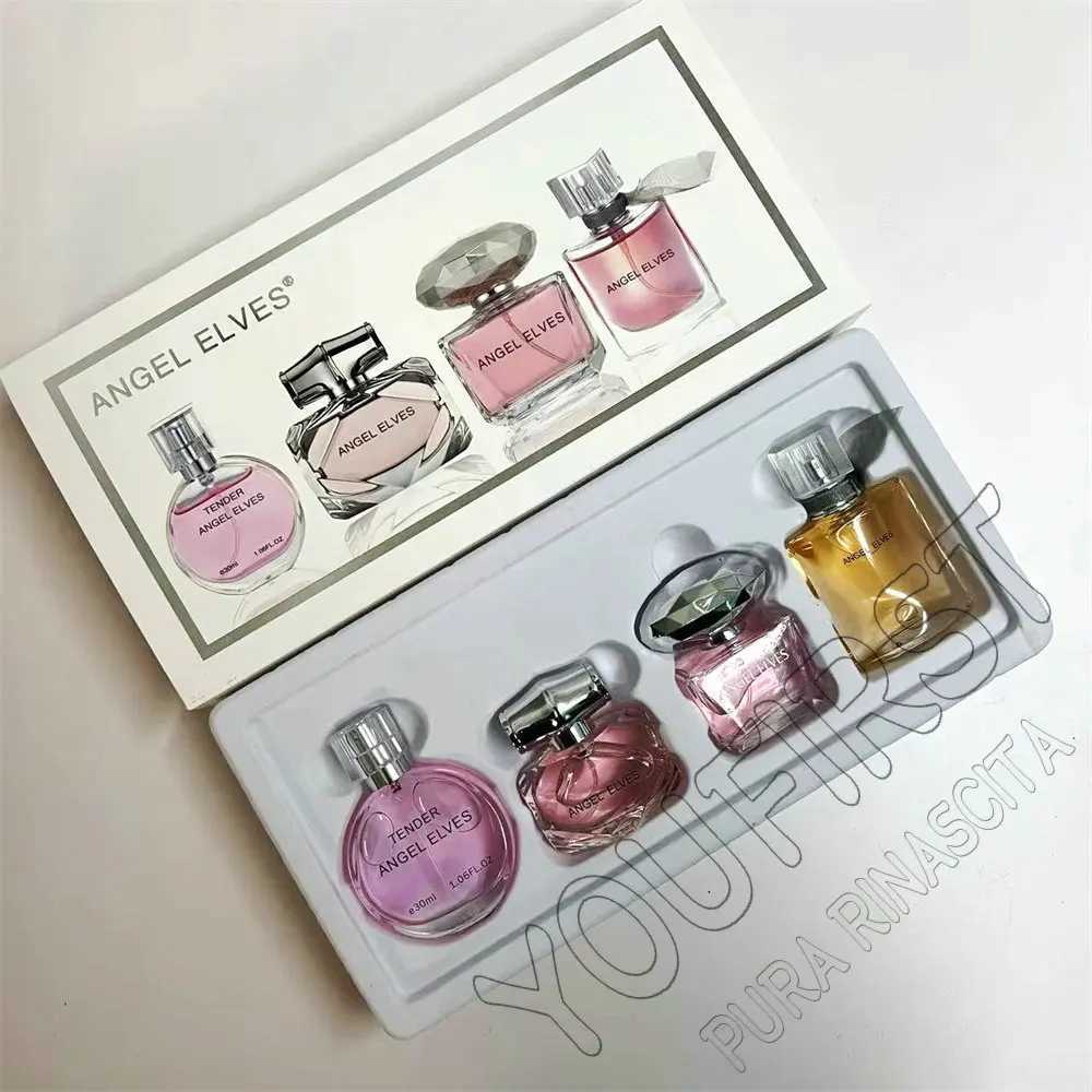Gift Box 4Pcs Set Perfume Women 120ml Night Club Perfumes For Women Lasting Fragrance Perfume Femme Floral Fruity Scent Spray W250513