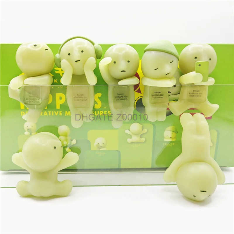 7pcs/Set Smiski Hippers Blind Box sonnysAngels Party Series MIni Figure Dolls High Quality Christmas Birthday Gift