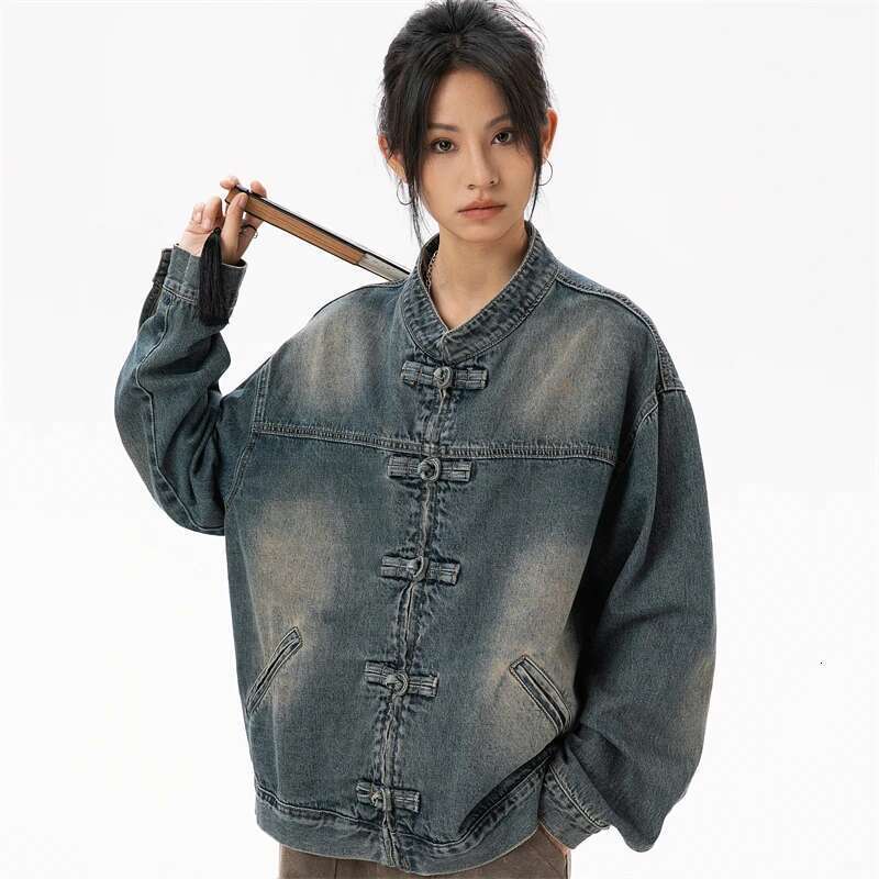 Women's Denim Jacket Women Cotton Blue New in Jackets Woman Cowgirl Clothes Outdoor Clothing Novelties Jeans Coats