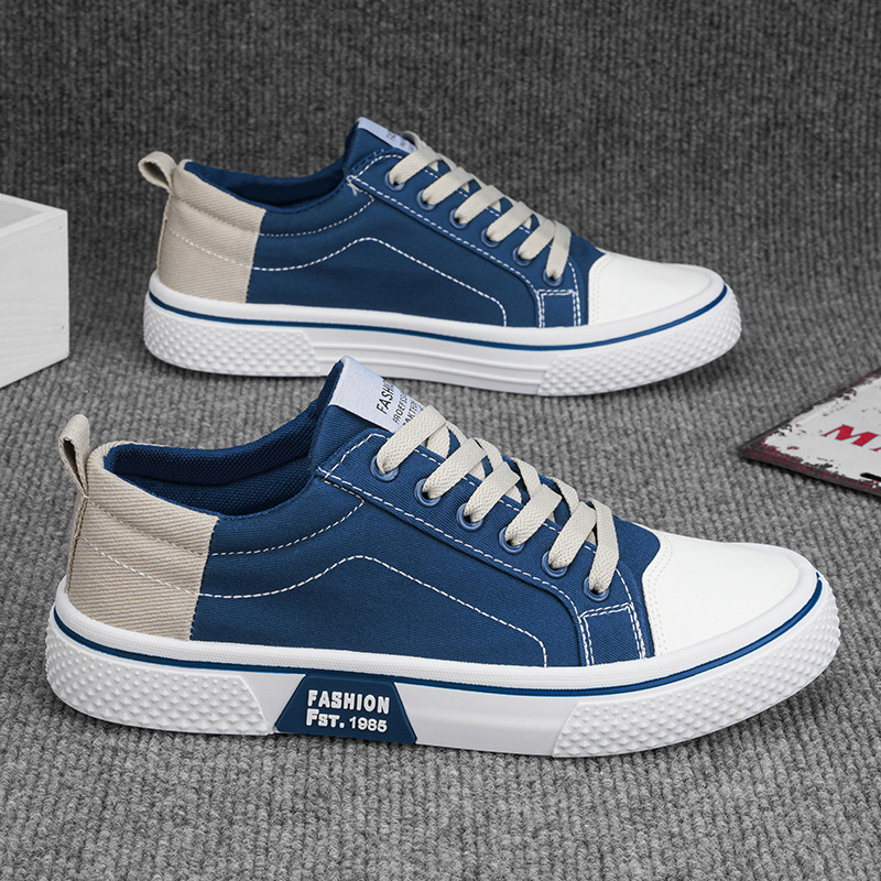 Canvas Spring Autumn New Style Simple Low Top Casual Shoes Student Board Men S Versatile Sports And Leisure Trendy Shoes Ddmysaturn