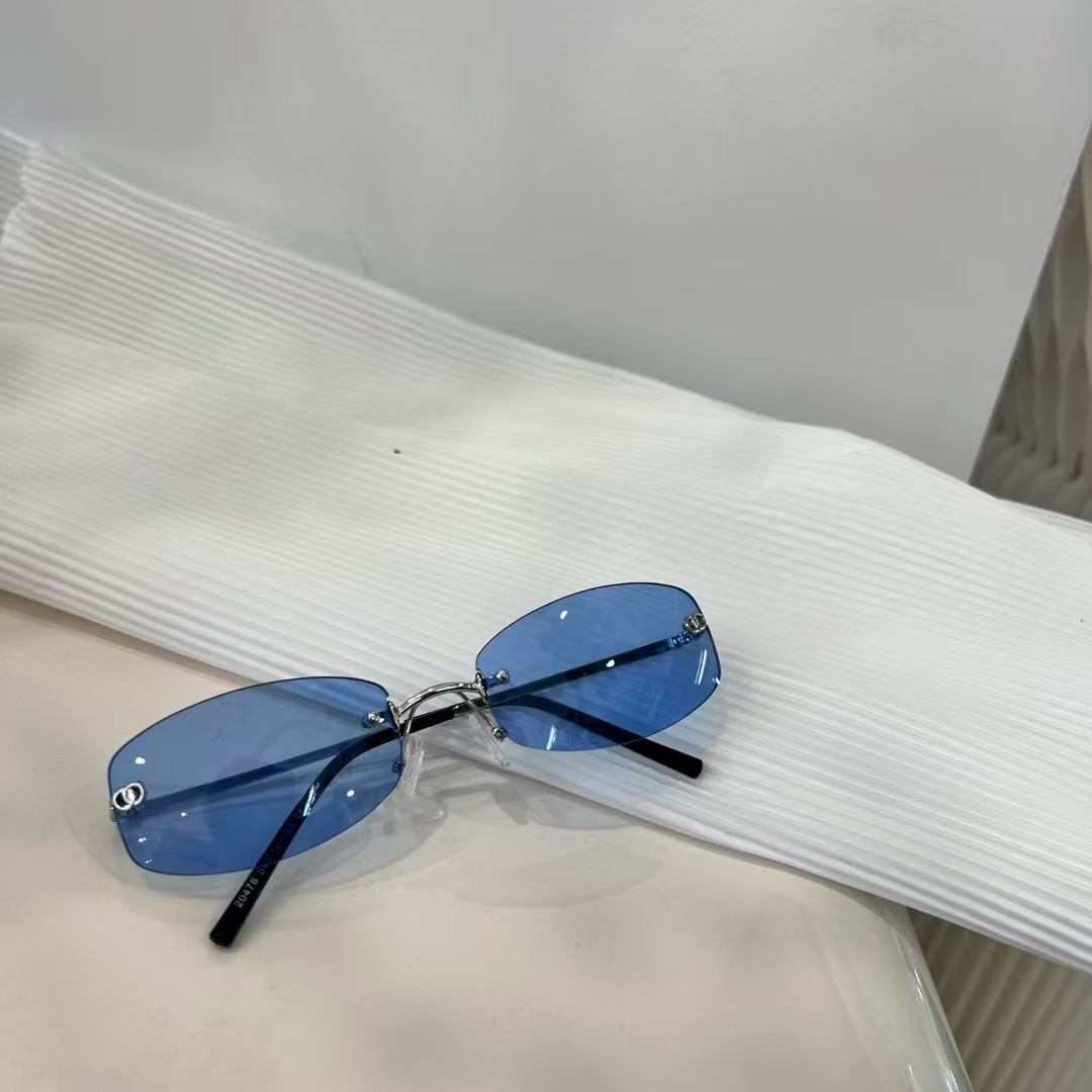 Designer Sunglasses For Women Men Fashion Metal Sunglasses Luxury Polarized Lens Goggle Pilot PC Frame Oversized UV400 Eyewear Luxury Style Sunglasses