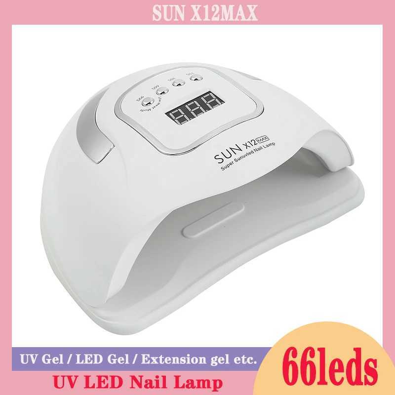 SUN X2MAX UV LED Nail Lamp For Fast Gel Polish Dryer Machine 66leds UV Light for Nails UV LED Manicure Salon Lamp Tools W250513