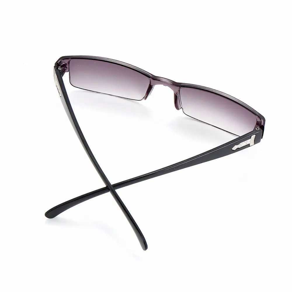 Korean Fashion Reading Glasses Men Women Clear Lens Half Frame Presbyopic Eyewear 1.0 1.5 2.0 2.5 3.0 3.5 4.0 for Reader W250513