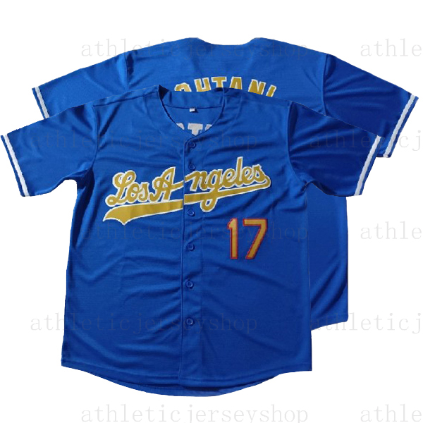 17 Ohtani Baseball Jerseys Freeman Yamamoto Mookie Betts Muncy Custom any name any number Men Stitched