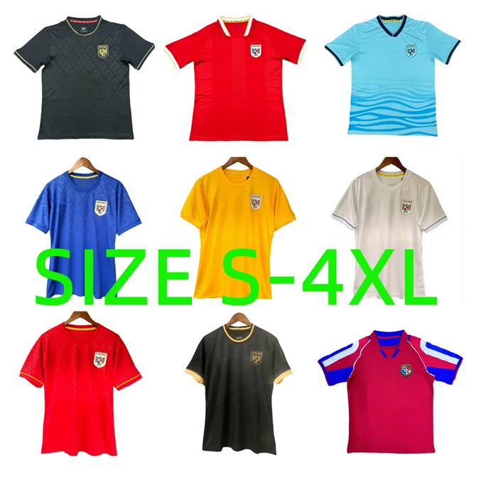 NEW + Retro 2024 2025 2026 Panama soccer jerseys mens kids kit ERIC DAVIS ALBERTO QUINTERO 98 24 25 26 home away third red blue 1998 national team Training football shirts