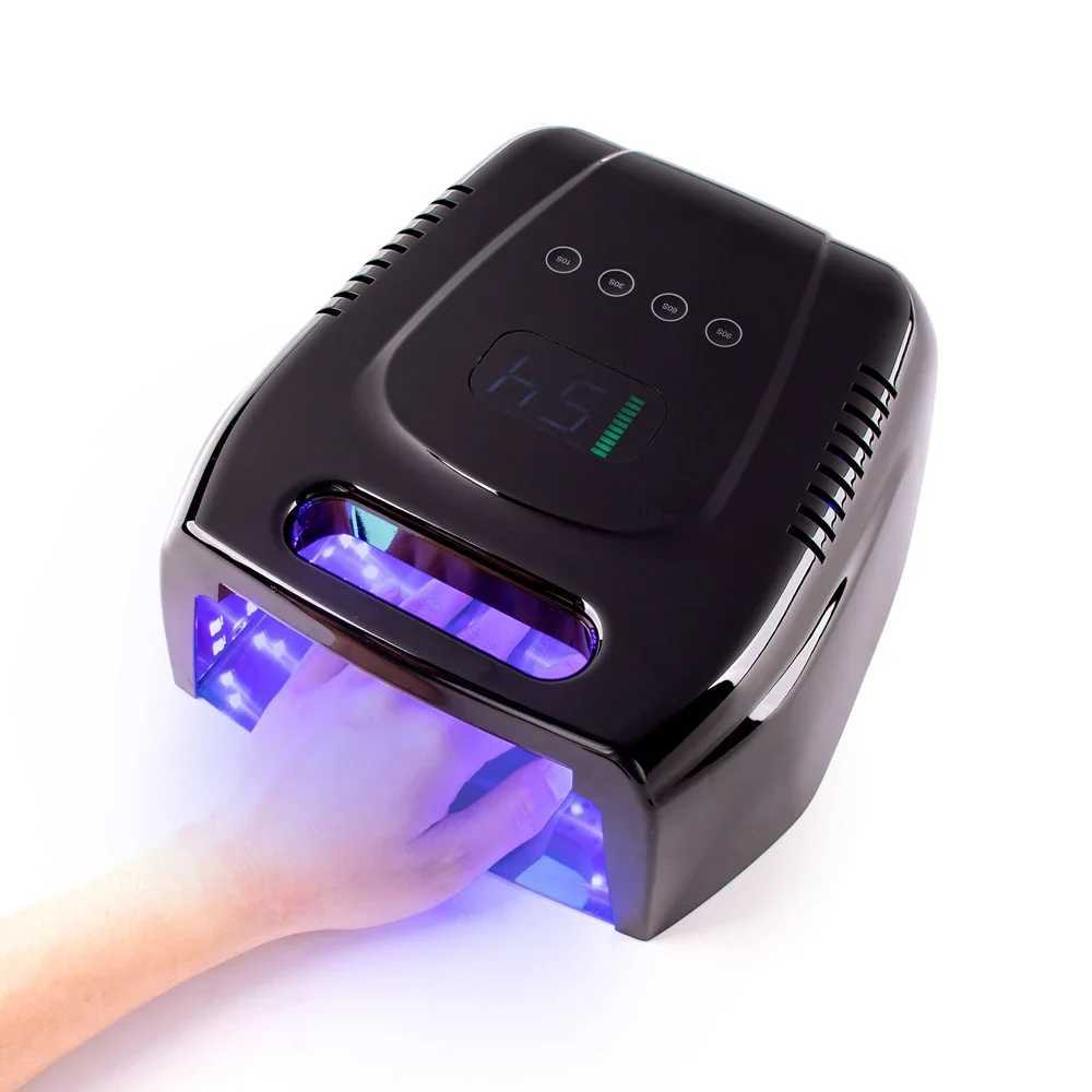 NEW Arrival 96W Rechargeable Nail Lamp Wireless Gel Polish Dryer Manicure Machine UV Light for Nails Cordless Nail UV LED Lamp W250513