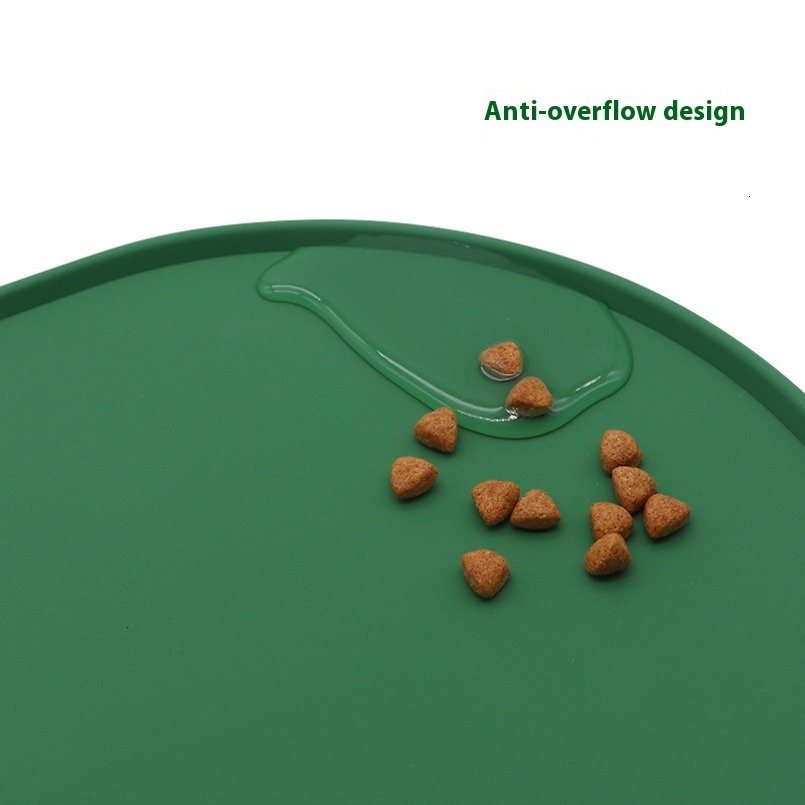 Silicone Pet Waterproof Leak Proof Meal Feeding Mat, Cat And Dog Supplies