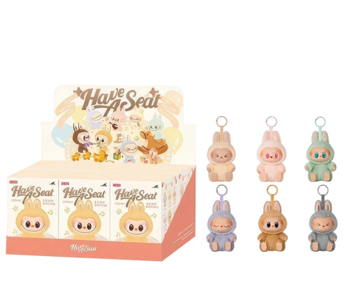 v1-v3 Labubu Blind Box - Collectible Animated Characters for Kids, Perfect Party Surprise