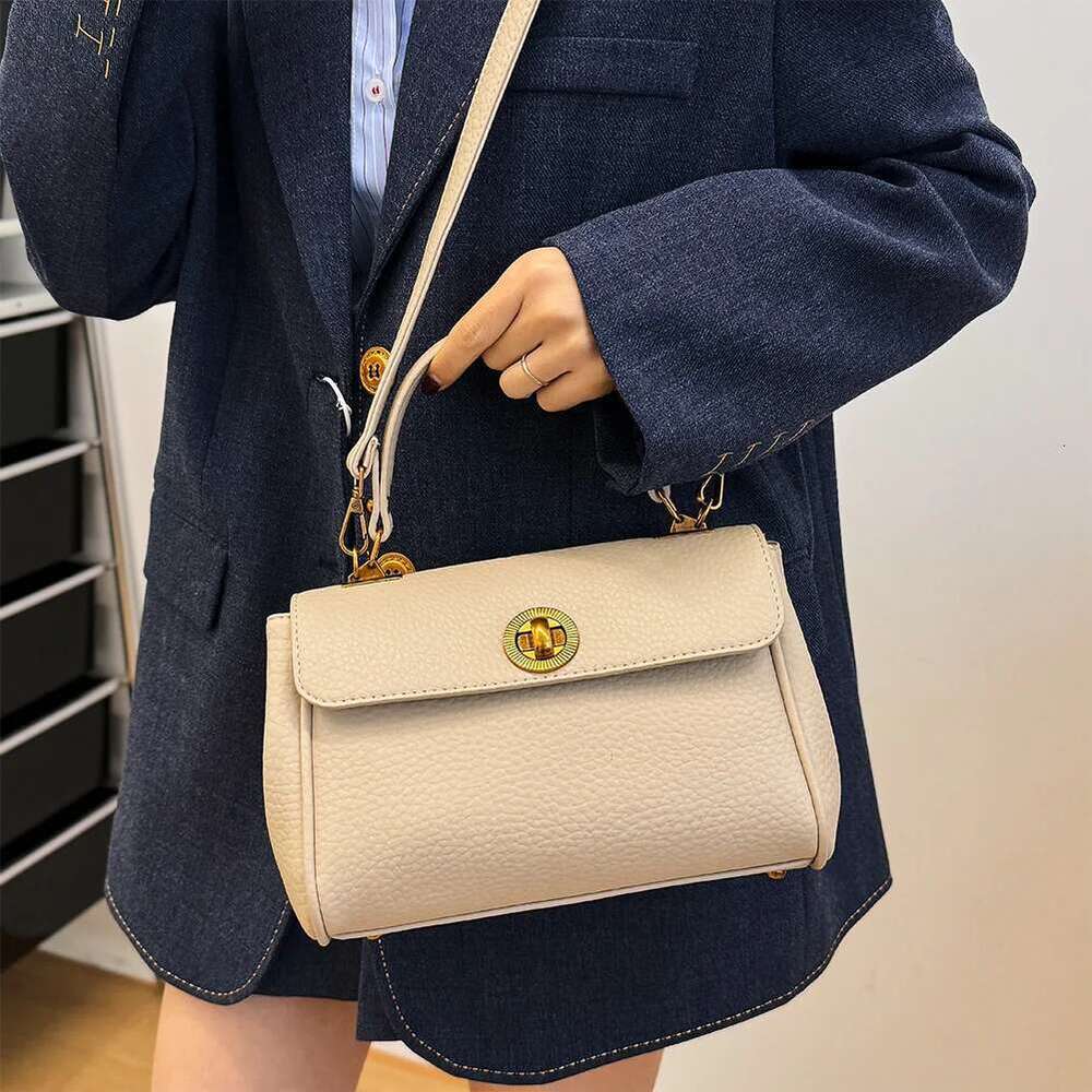 Ladies Chic Hobo Vintage PU Leather Crossbody Versatile Top Handle Large Capacity Small Handbag Women's Shoulder Bag