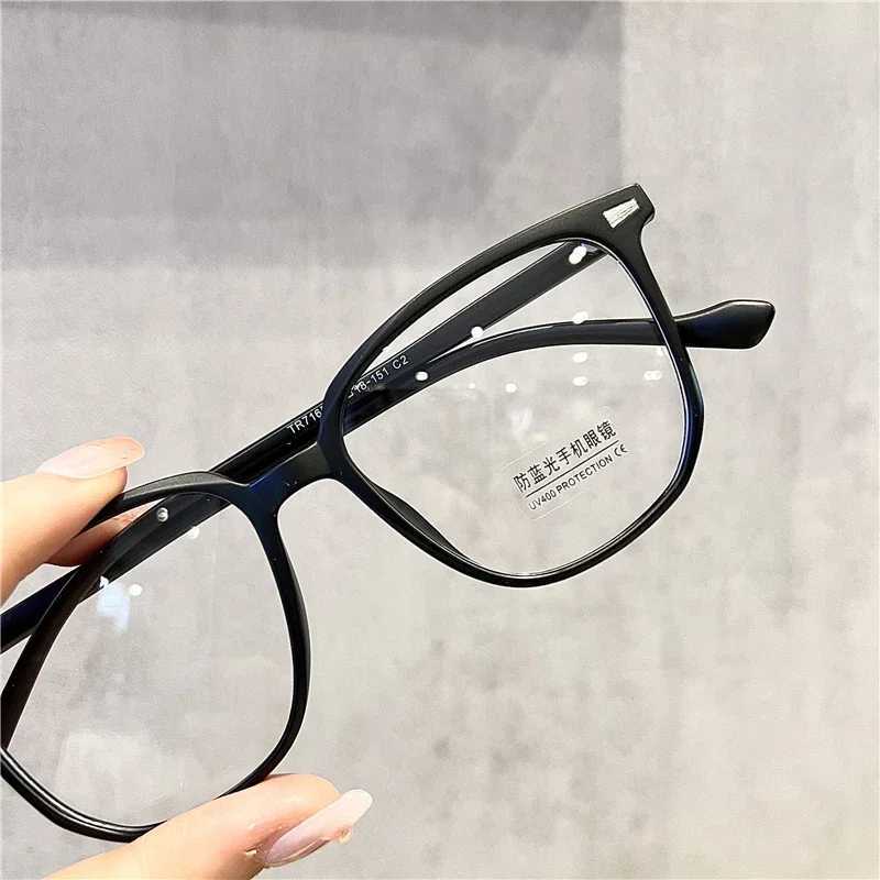 Ultra Light TR90 Anti-blue Light Near Sight Glasses Square Rice Nail PC Myopia Eyewear Optical Spectacle Short Sight Eyeglasses W250513