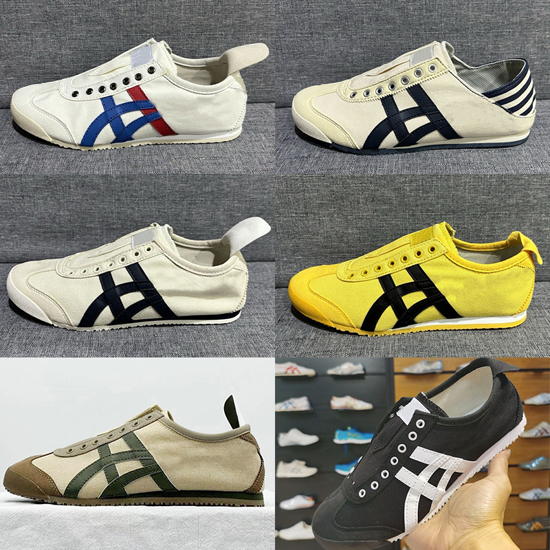 Designer Mexico 66 Shoes Tiger Sneakers Slip On Men Trainers Fashion Canvas Shoes Outdoor Sports Women Jogging Casual Shoes 823