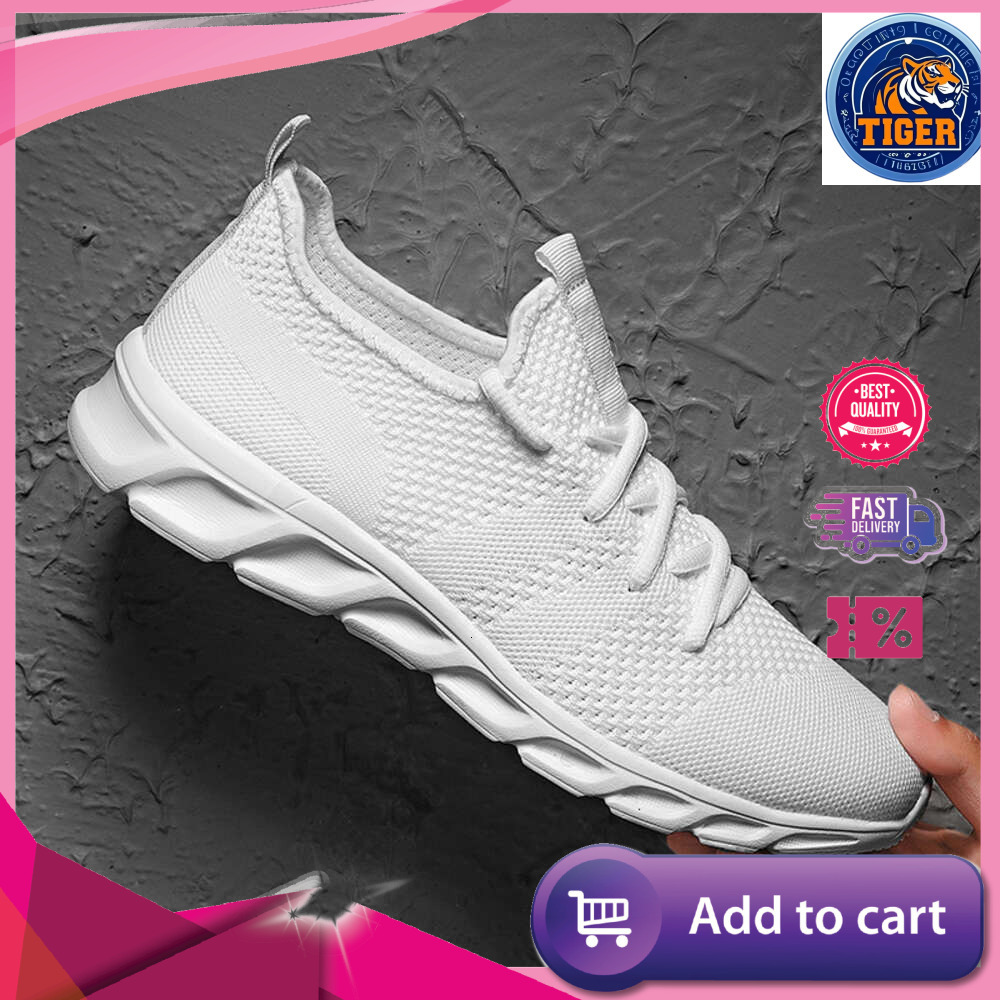 Ddmytiger Casual Designer Men Sport Light White Outdoor Breathable Mesh Running Athletic Jogging Tennis Shoes Outdoor Shoes