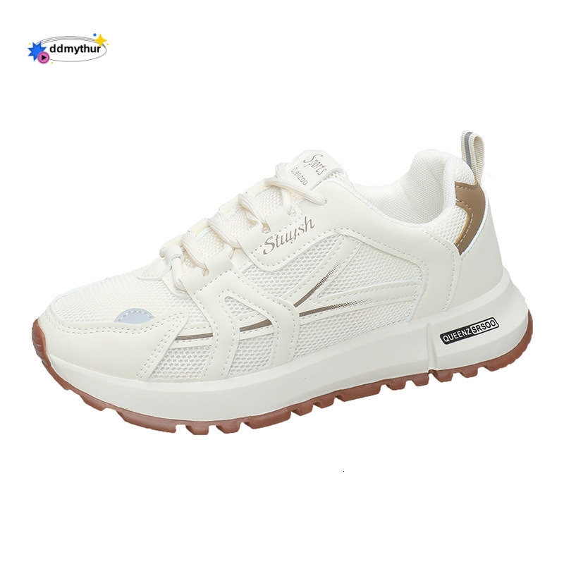 2024 New Summer Forrest Gump Shoes Female Students Soft Sole Mesh Putian Little White Middle School Entrance Examination Sports Exam Running ddmythur