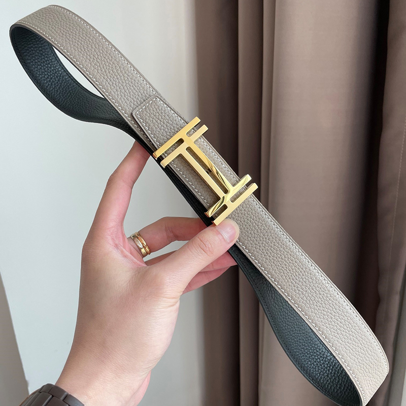 Men Belts Designer Top Quality Drand Designer belt Fashion mens womens belt business luxury belt width 3.2cm Reversible men genuine leather belt with oranger box