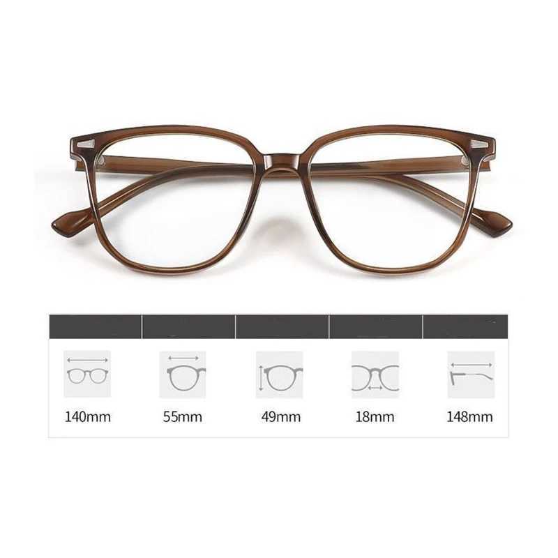 New Reading Glasses Unisex Women Finished Myopia Glasses Short-sighted Eyewear Luxury Prescription Diopter Eyeglasses 0 TO -6.0 W250513