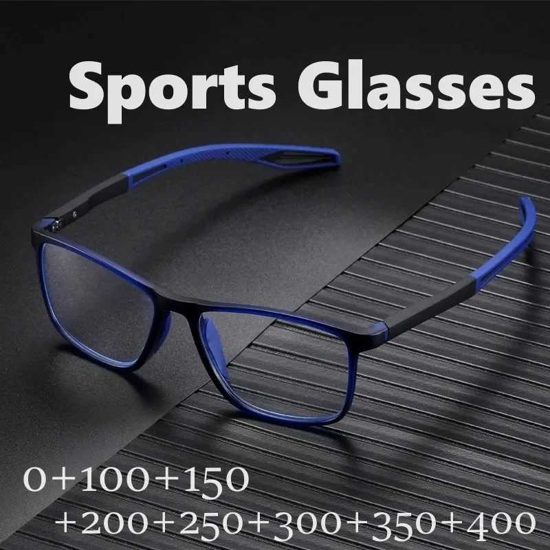 Vintage Ultralight TR90 Reading Glasses Men Women Retro HD Lens Blue Light Blocking Eyewear Classic Square Far Sight Eyeglasses W250513