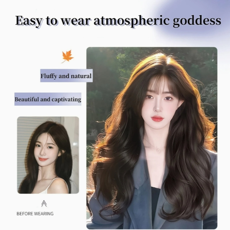 Long-Straight Womens Hair Replacement Patch Ideal Solution For Thinness Or Loss