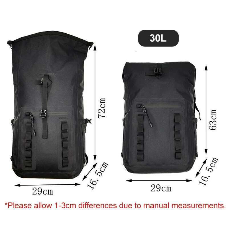 30L Swimming Backpack Waterproof Climbing Bags Sea Fishing River Trekking Drifting Boating Hiking Kayaking Dry Boat Bag Pack