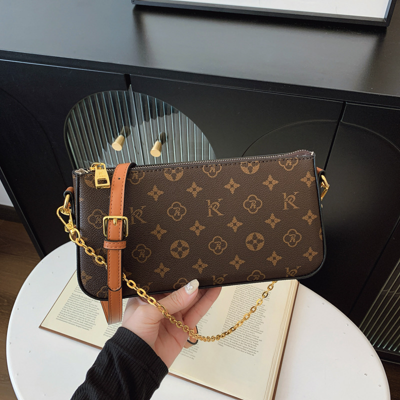 Women's armpit bag temperament all satchel bag chain shoulder bag handbag 2025s hot