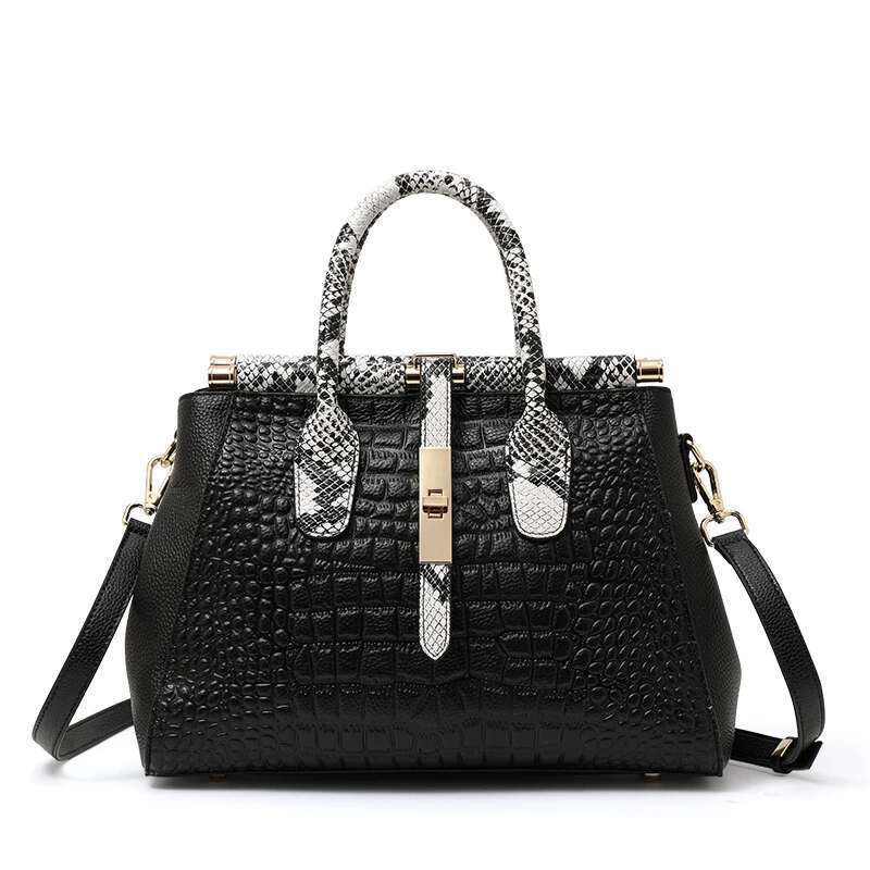 2025 New Model Large Capacity Genuine Leather Women's Bag Premium Exuding Elegant Gracefulness