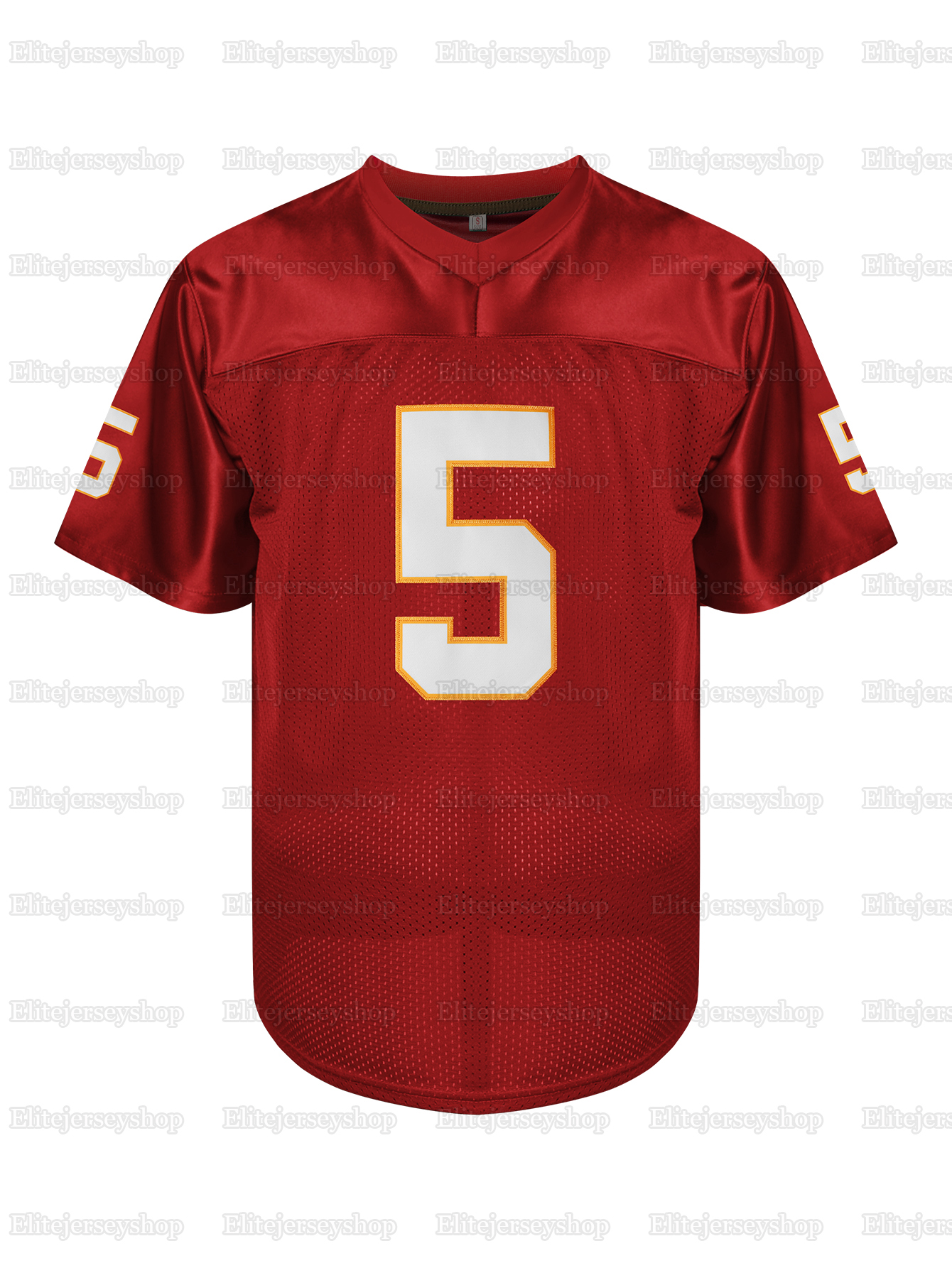 Custom Football Jerseys 5 Jayden Daniels Football Jerseys Mike Sainristil Terry McLaurin Jahan Dotson Da'Ron Payne Jonathan Allen Brian Robinson 