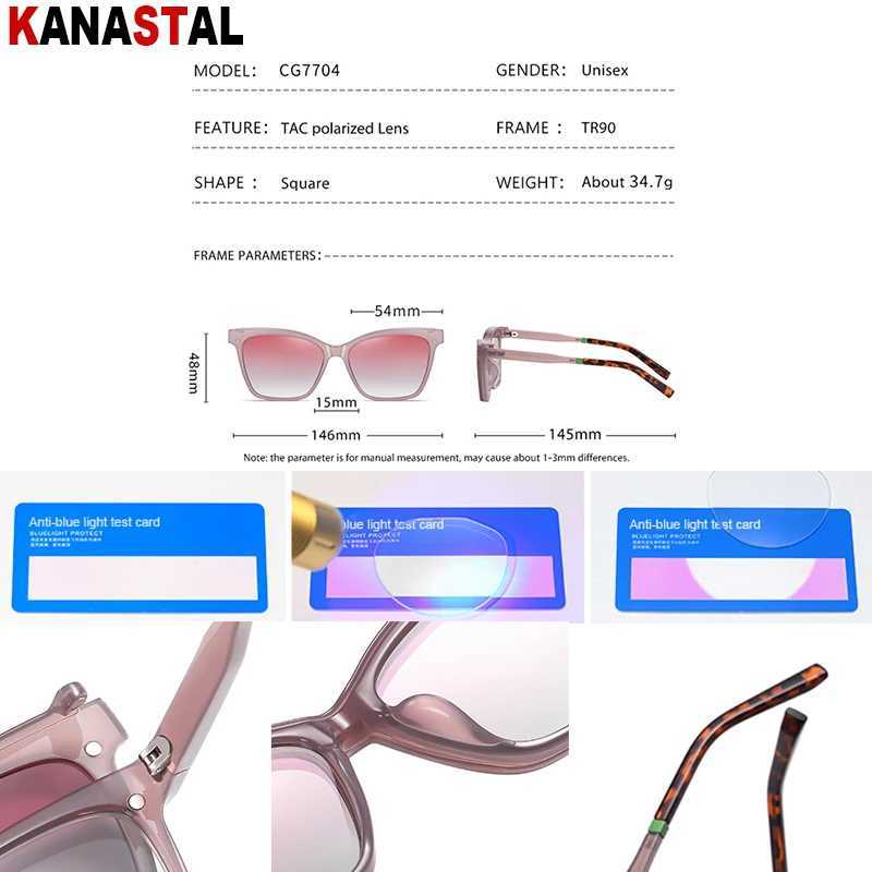 Women Optic Reading Glasses Prescription Lenses Myopia Eyewear Blue Light Blocking Goggles TR90 Eyeglasses Frame Sunglasses Clip W250513