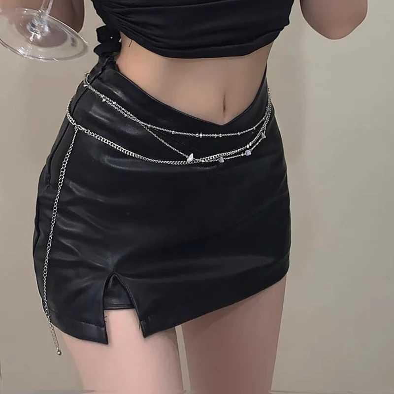 Sexy Multi Layer Chain Belly Belt Waist Chain Women Summer Beach Bikinis Festival Accessories Body Chain Jewelry AccessoriesT250513