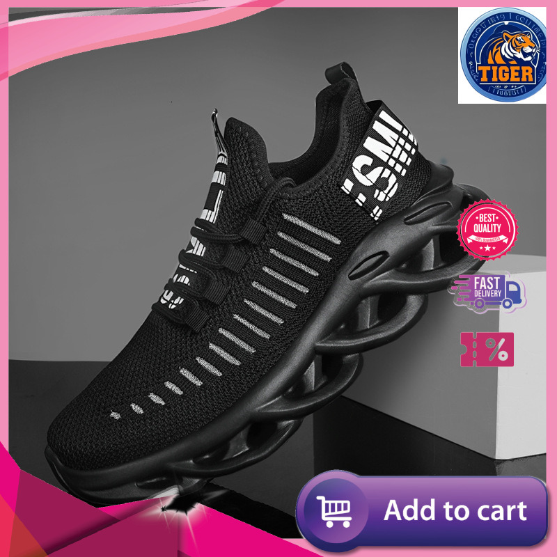 Ddmytiger Autumn New Sports Breathable Flying Weaving Men S Fried Dough Twists Hollow Thick Sole Large Casual Shoes Outdoor Shoes