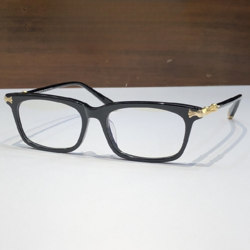 High Quality Men optical glasses Classic Luxury Designer Women eyeglass Titanium Punk Business Design Prescription Spectacle Frames with box FUN HATCH