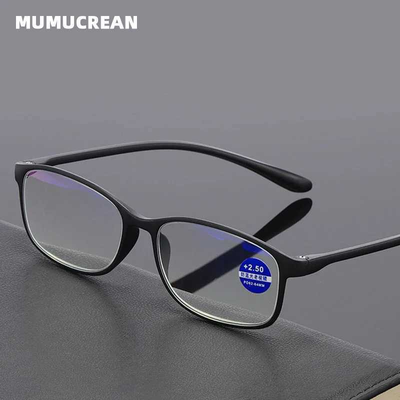 TR90 Anti-Blue Light MEN Reading Glasses Ultra Lightweight WOMEN Reading Glasses Blue Light Glasses for Seniors W250513