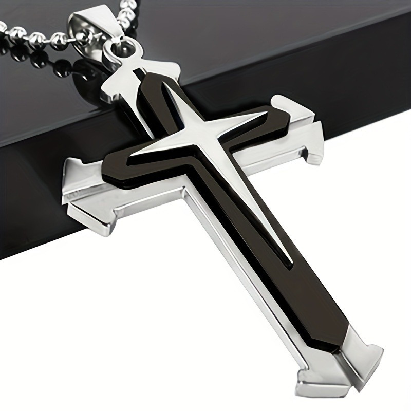 Unisex Modern Cross Charm Chic Decorative Item Perfect For Holidays