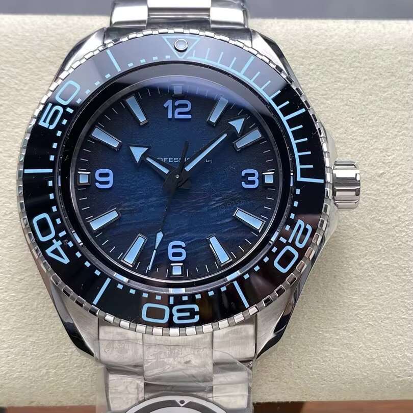 Luxury 5A Quality 45mm Ultra Deep Diving Watch 8912 Integrated Movement 6000m Blue Ceramic Bezel Stainless Steel VR Factory 8912