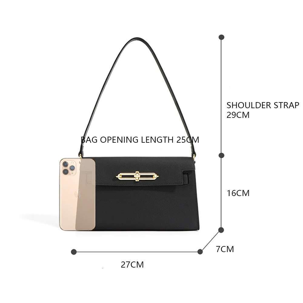 Split Leather Crossbody 2024 Versatile Classic Ladies Handbag Stylish Fashion One Shoulder Cross Body Bag