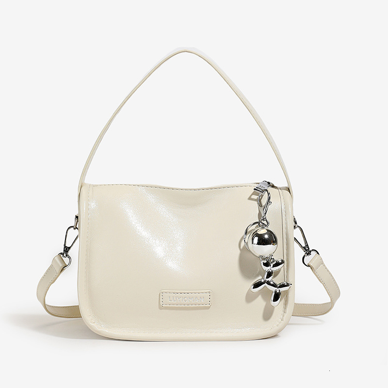 Texture Single Underarm 2025 New Cross Shoulder Fashion Handheld Small Square Bag