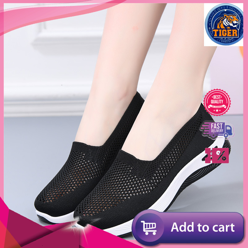 Ddmytiger Women S Spring New Mom Shoes One Step Stepping Summer Hollow Out Leisure Breathable Single For Outdoor Shoes